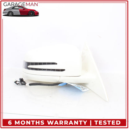 2010-2014 Mercedes W216 CL550 Right Side Door Rear View Mirror w/ Blind Spot OEM