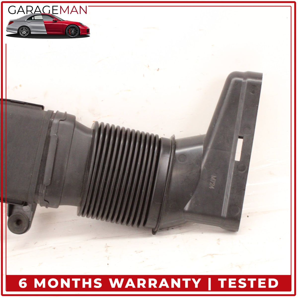 2015-2023 Mercedes W212 E400 M276 Air Intake Duct Hose Left and Right Set OEM