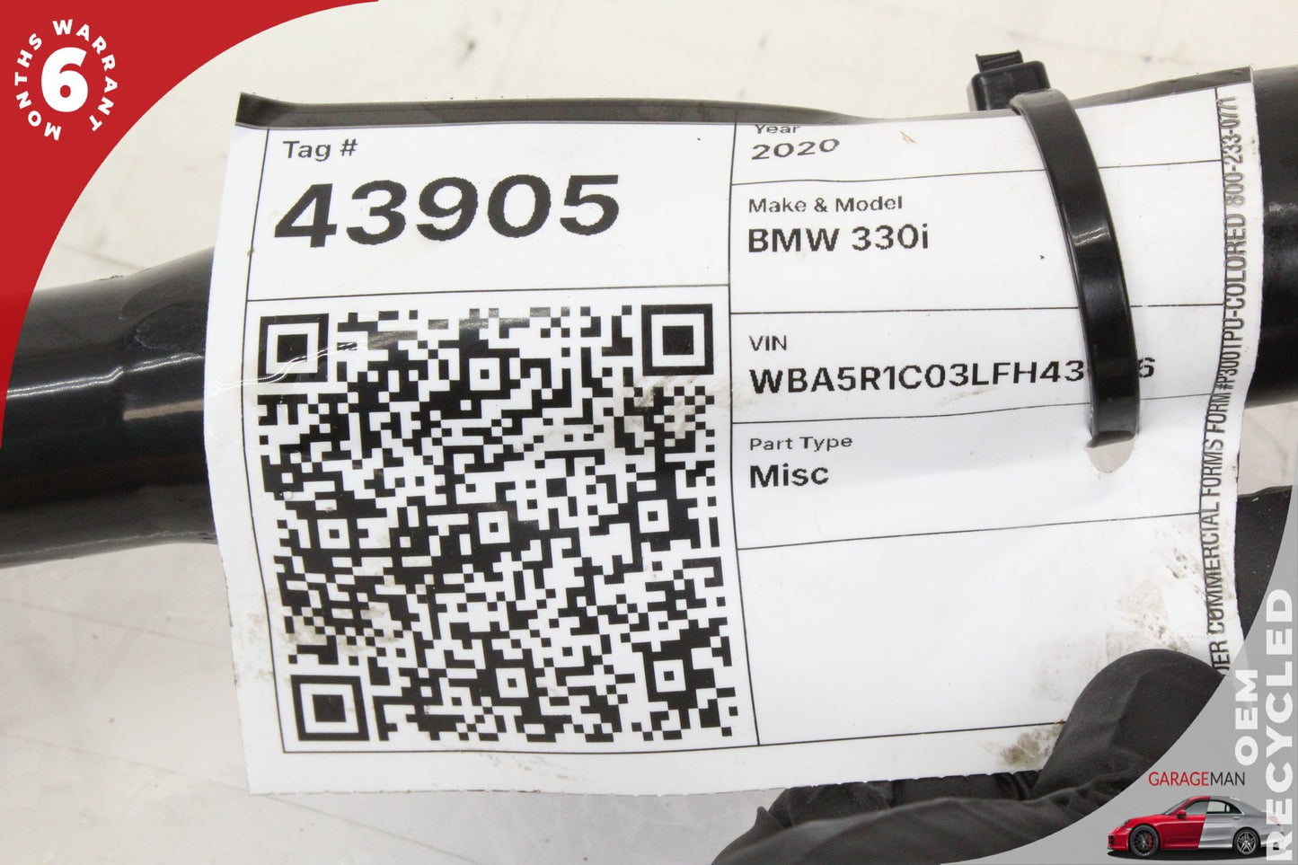 2019-2025 BMW 330i G20 RWD 2.0L Rear Left Side CV Axle Shaft 8666073 OEM