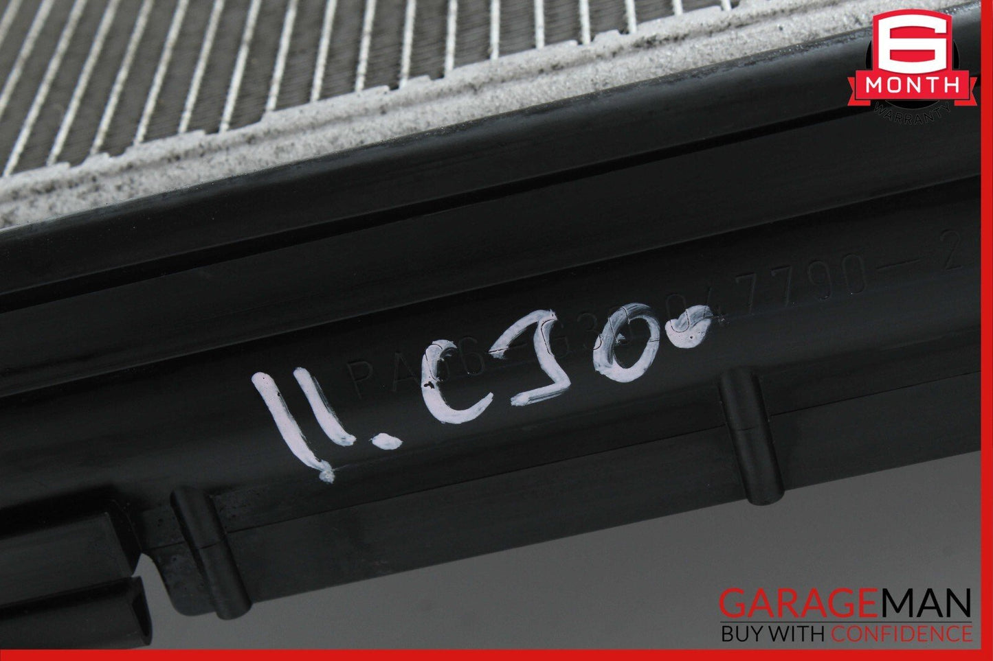 08-17 Mercedes C300 GLK350 E400 A/C Air Conditioning Condenser Shroud Assembly