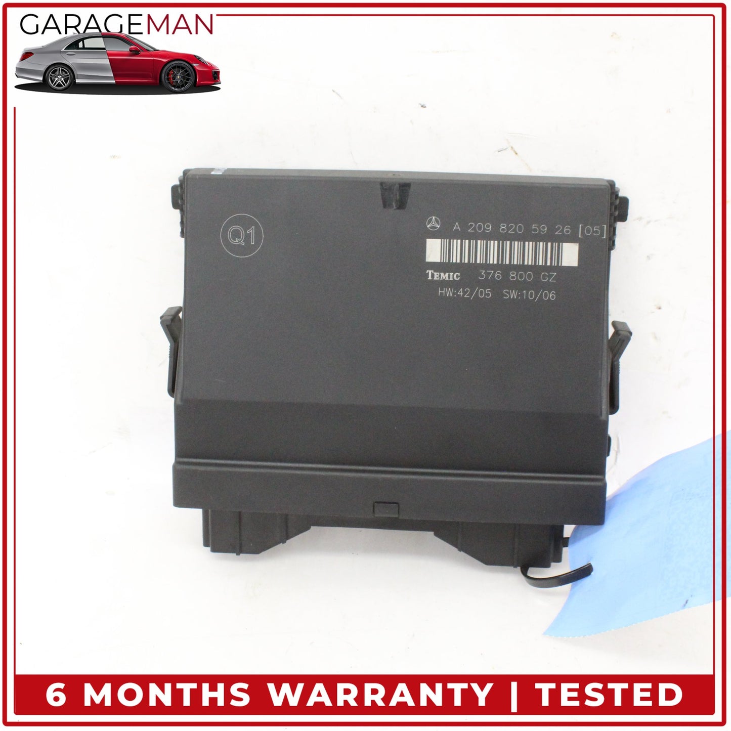 2003-2009 Mercedes-Benz CLK350 W209 Coupe Body Control Module 2098205926 OEM