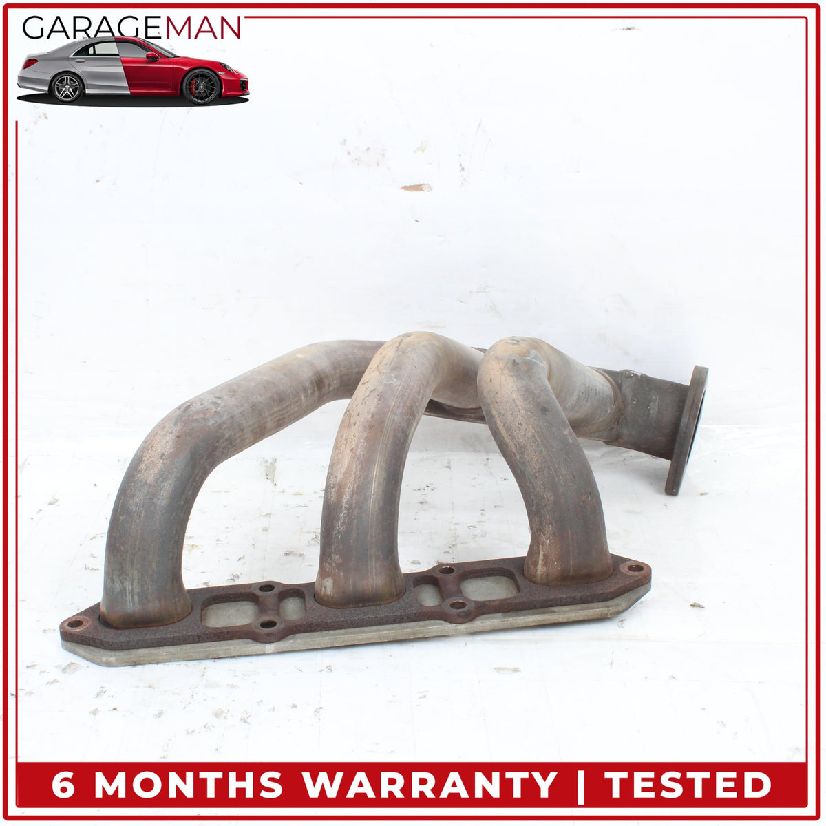 1999-2001 Porsche 911 Carrera 996 Left and Right Side Exhaust Manifold Set OEM