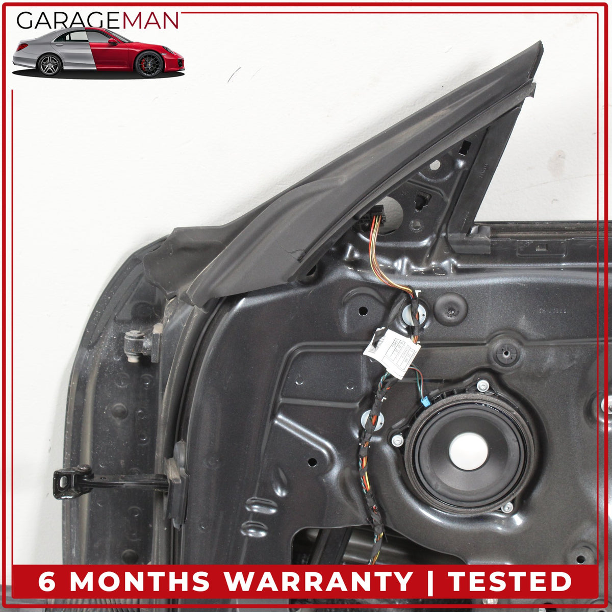 2015-2020 BMW 430i Gran Coupe Sedan Front Right Door Shell Gray Metallic OEM
