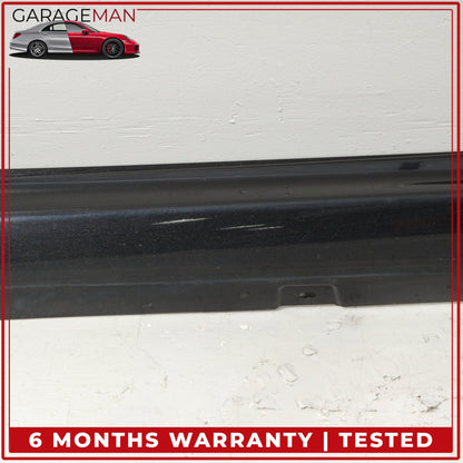 2013-2019 BMW 650i 640i F06 Left Side Skirt Rocker Panel Black 8052655 OEM