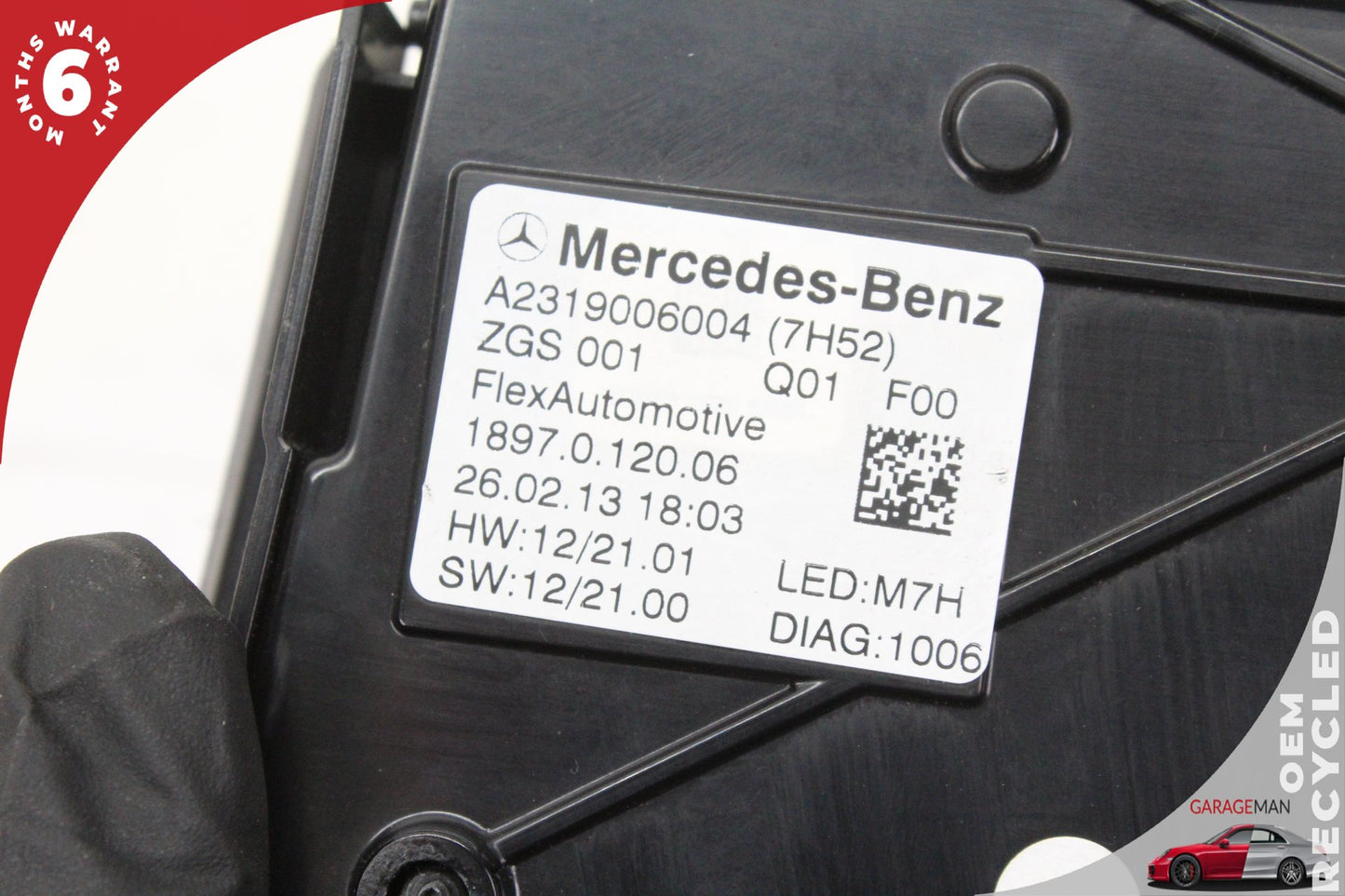 2013-2020 Mercedes R231 SL550 SL450 Overhead Dome Light Lamp 2319006004 OEM