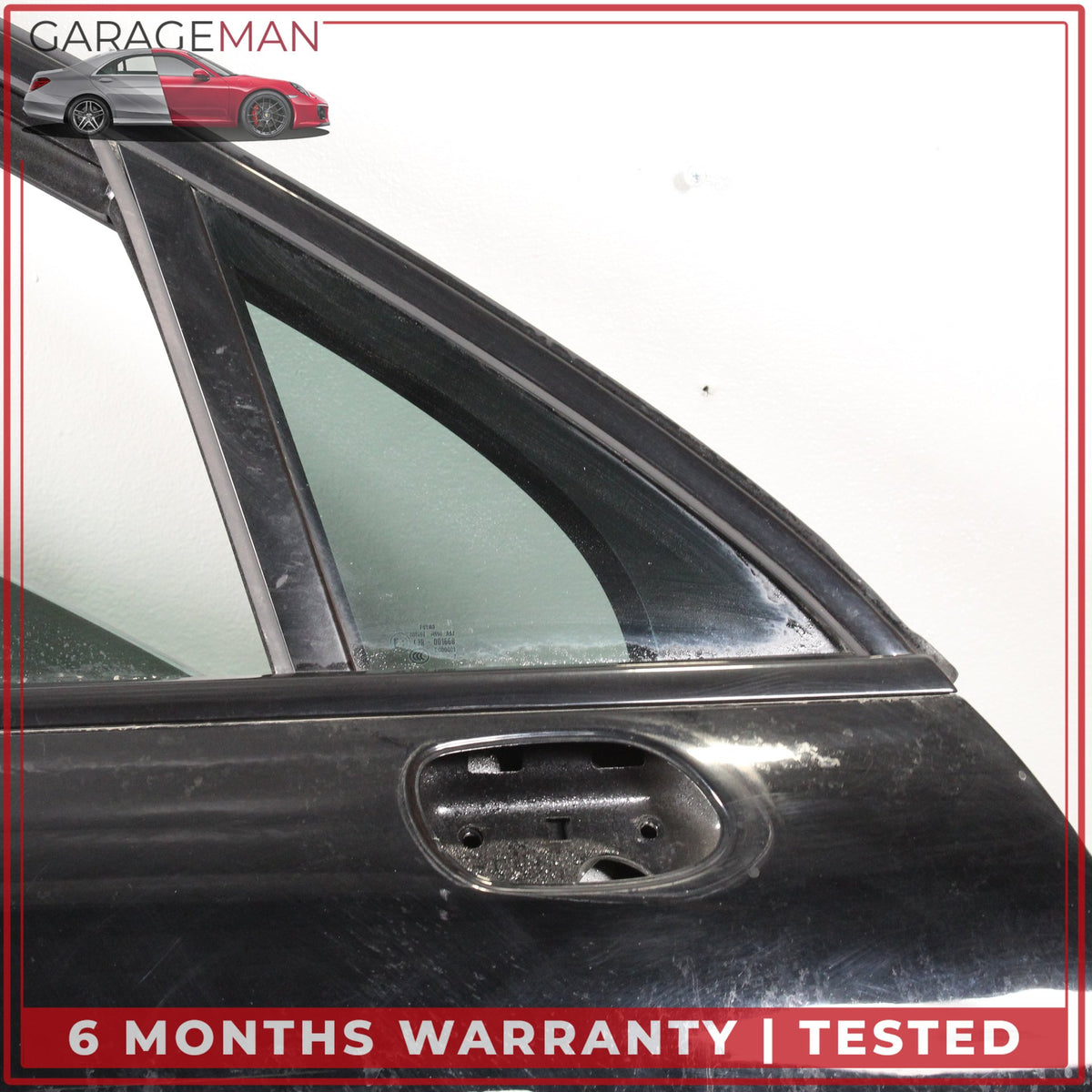 2011-2018 Porsche Cayenne 958 Front Right Passenger Side Complete Door Black OEM