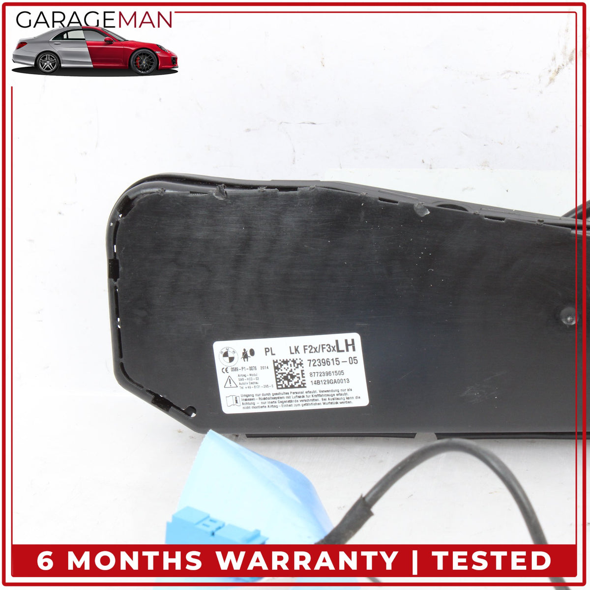 2012-2018 BMW 328i F30 Front Left Driver Side Seat Airbag Air Bag 7239615 OEM