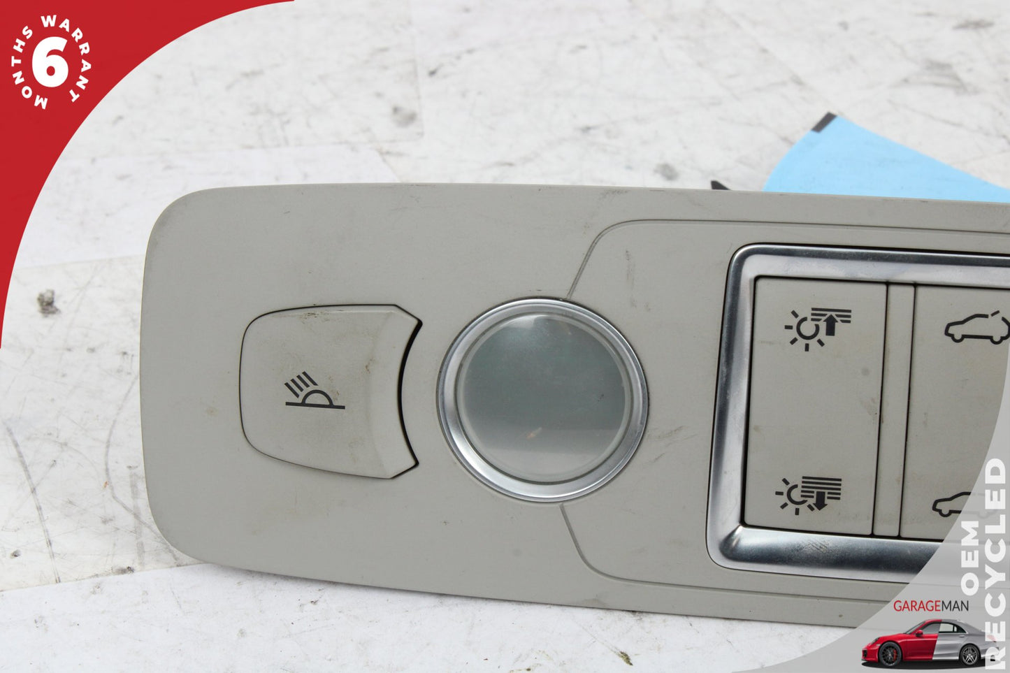 2007-2015 Audi Q7 Upper Over Head Center Dome Reading Light Lamp 4L0947112A OEM