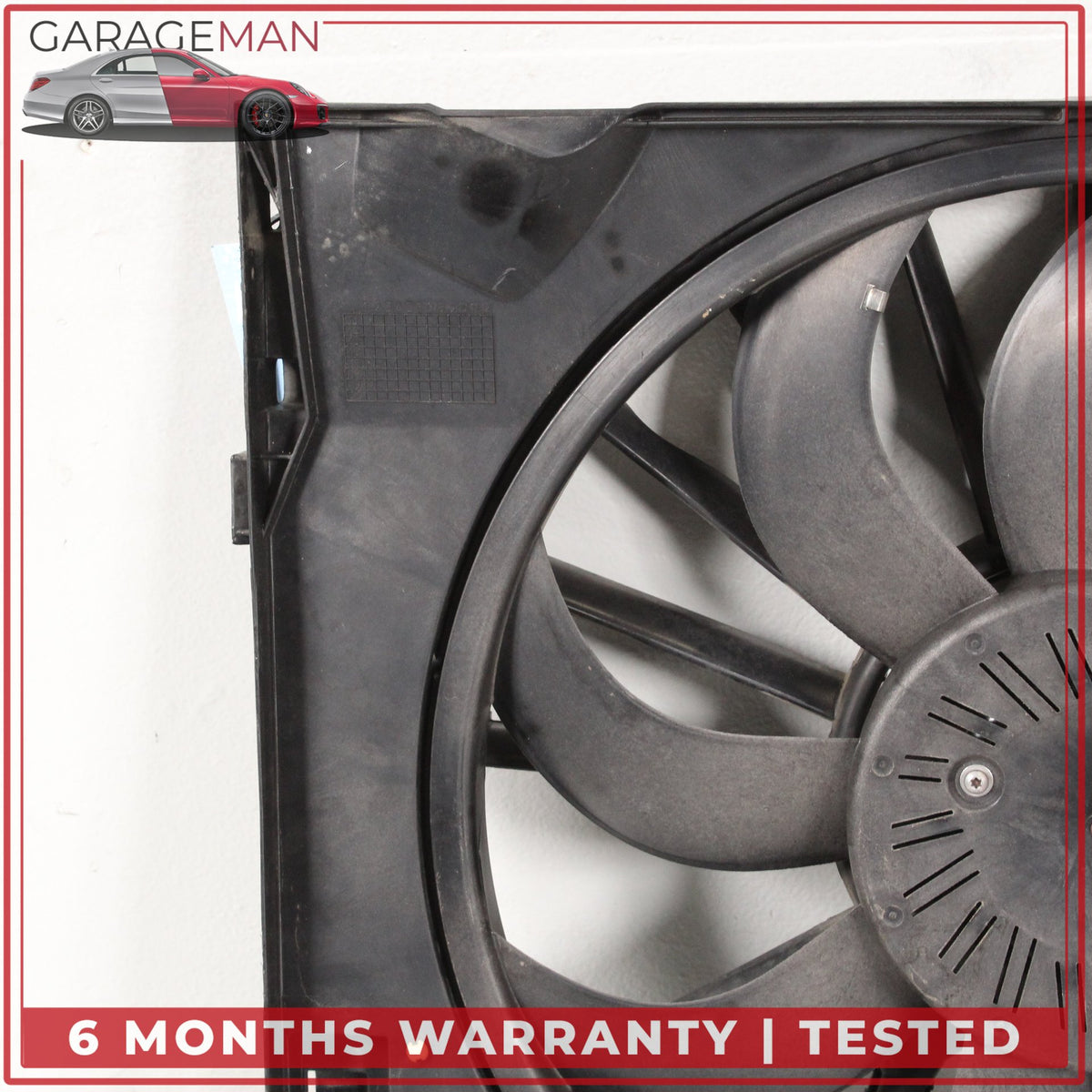 2010-2019 Jaguar XF X250 Engine Cooling Radiator Fan Motor 9W838C607BH OEM