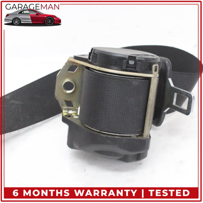 1999-2005 Porsche 911 996 Front and Rear Left Side Seat Belt Set Black OEM