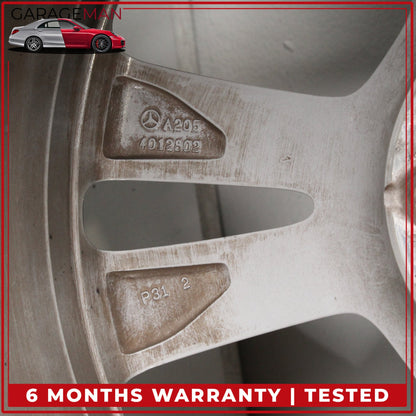 2015-2023 Mercedes W205 C300 Front or Rear Wheel Rim w/ Pirelli Tire 7.5JX18 OEM