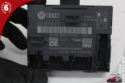 2007-2015 Audi Q7 Front Left Side Door Control Module Unit 4F0959793T OEM