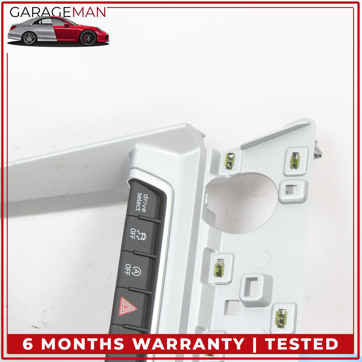2019-2025 Audi Q3 Emergency Hazard Light Control Switch Panel w/ Trim Cover OEM