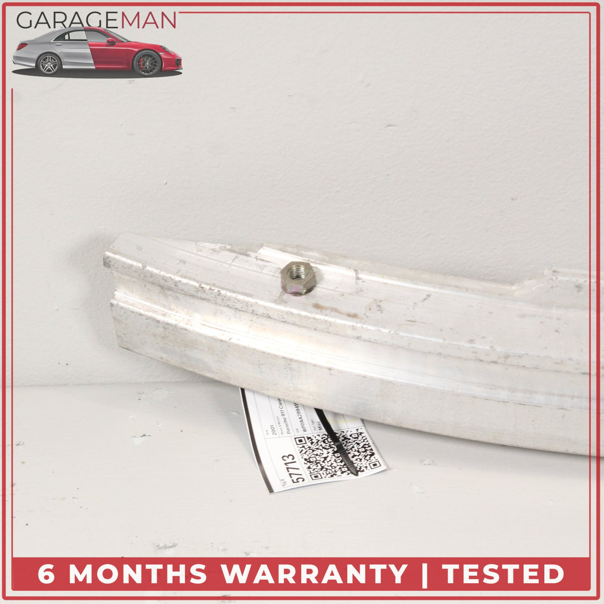 1997-2005 Porsche 911 Carrera 996 Front Bumper Reinforcement Impact Bar OEM