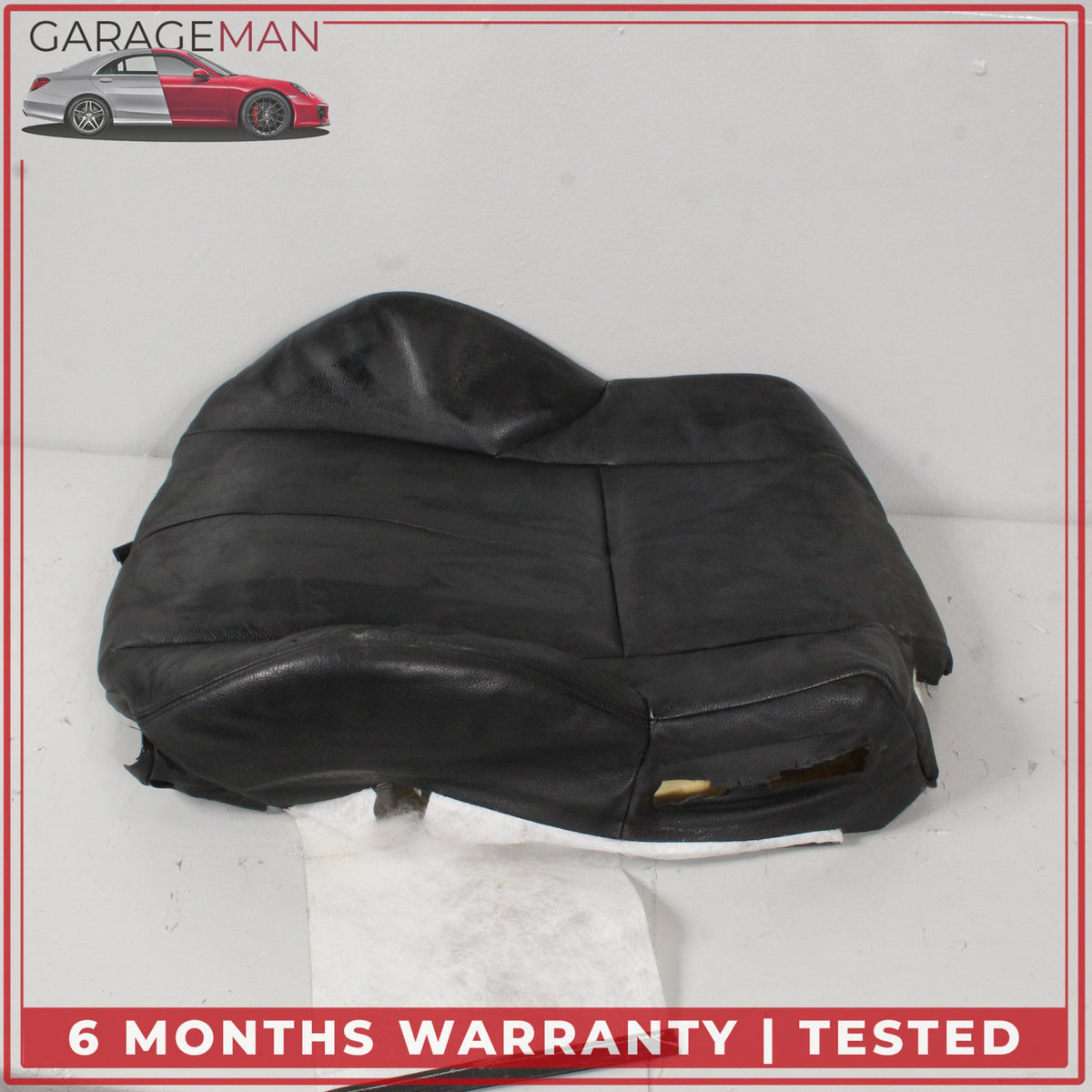 2004-2010 BMW 650i E64 Front Left Upper Seat Cushion 7063764 OEM