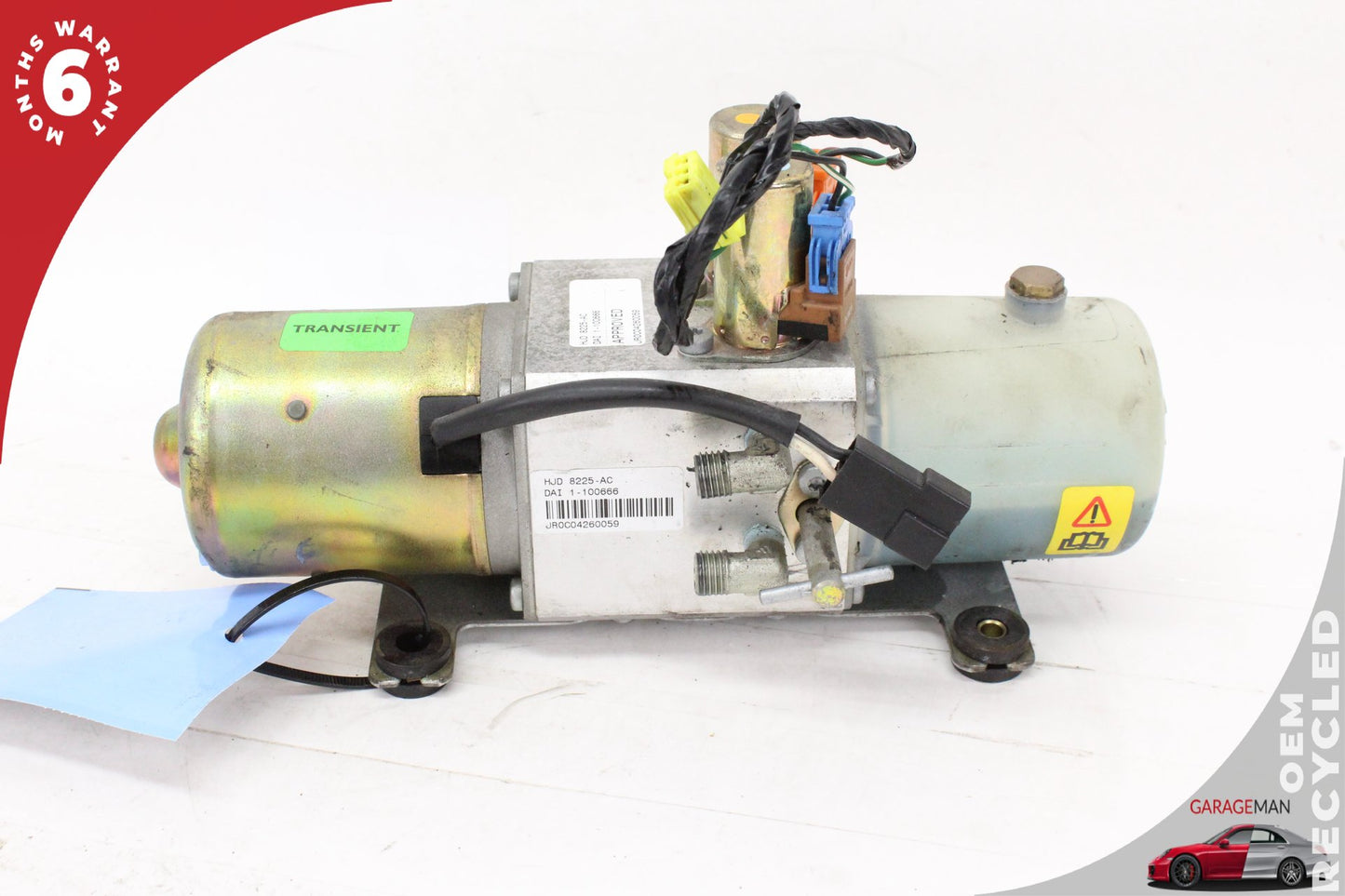 1997-2006 Jaguar XK8 X100 Convertible Top Hydraulic Pump Motor HJD8225AC OEM