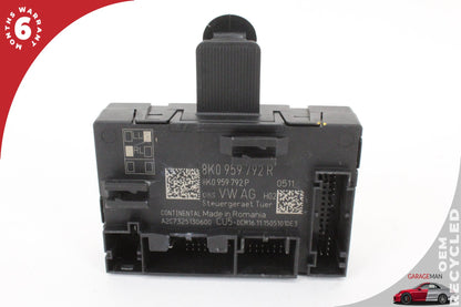 2013-2017 Audi SQ5 8R Front Right Door Control Module 8K0959792R OEM