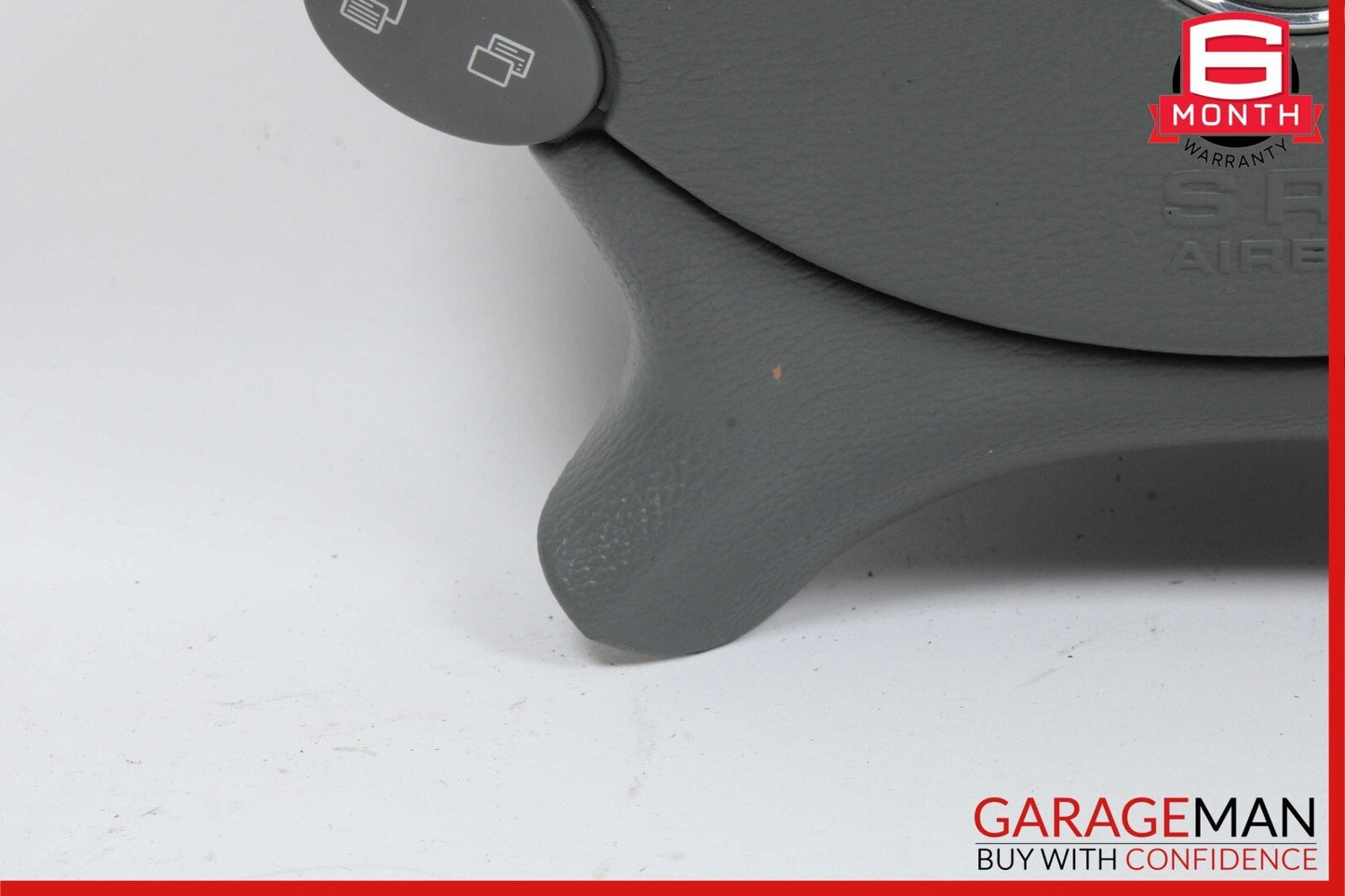 03-12 Mercedes R230 SL500 CLK320 CLK350 Steering Wheel Airbag Air Bag Gray OEM
