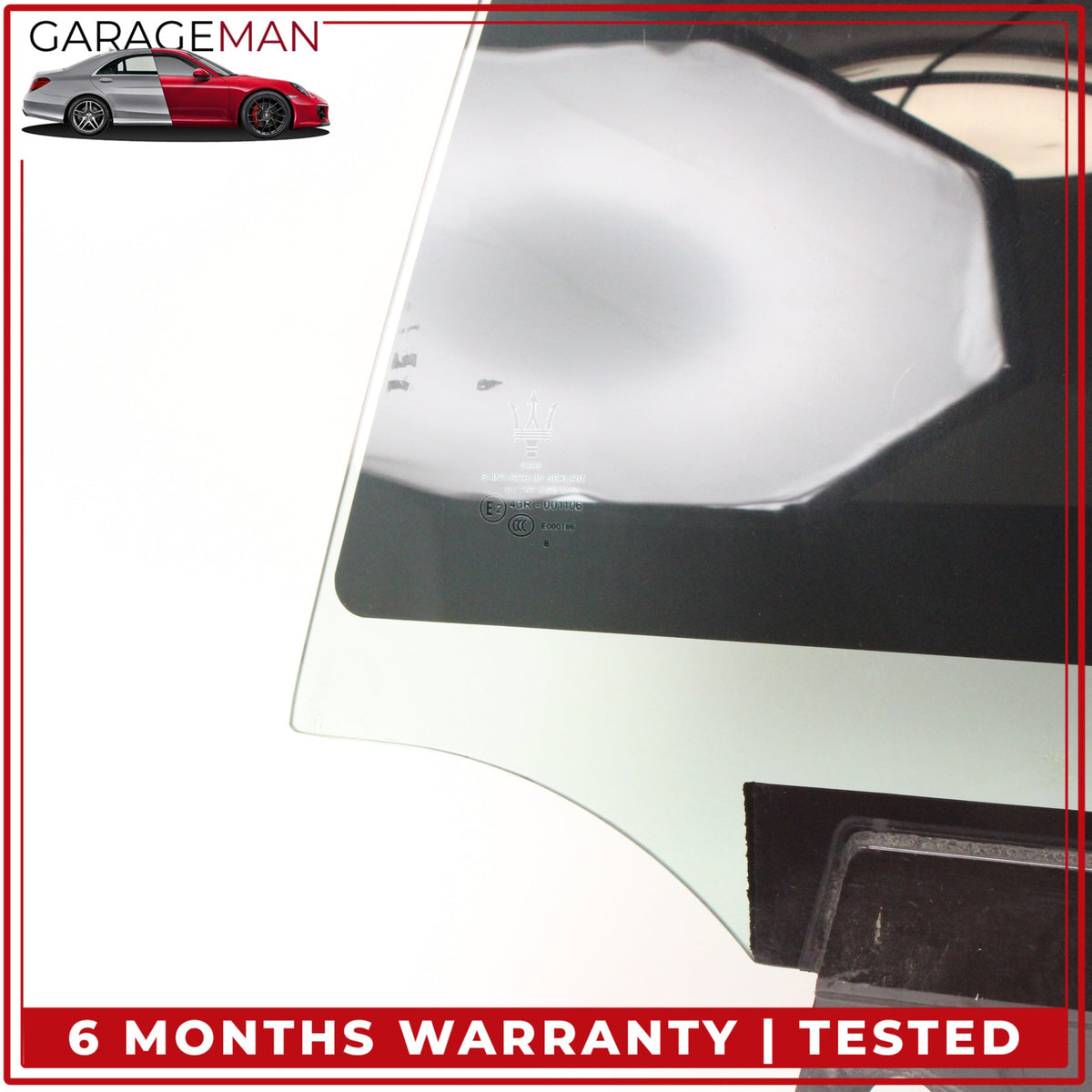 2014-2022 Maserati Ghibli M157 Rear Left Driver Side Door Window Glass OEM