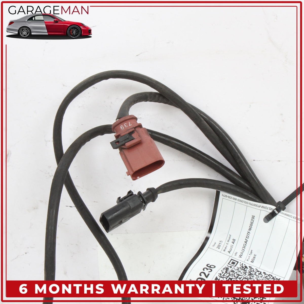 2013-2018 Audi A8 3.0L Oxygen O2 Lambda Sensor Set of 4 4H0906265D OEM