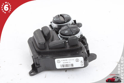 2003-2008 Mercedes R230 SL500 Front Right Side Seat Adjustment Switch 2308211251