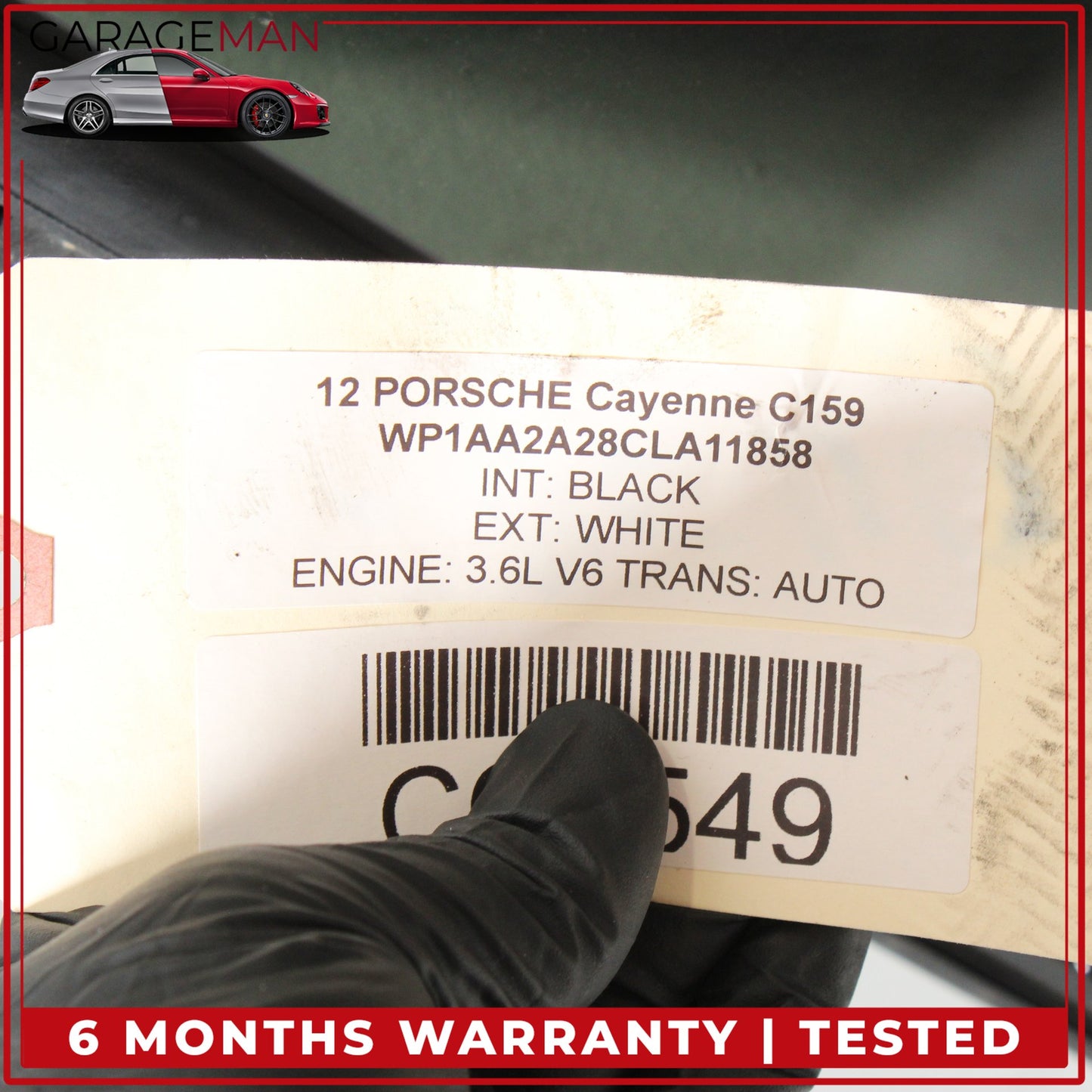 2011-2018 Porsche Cayenne 958 Front Panoramic Sunroof Glass Window 7P0877055 OEM