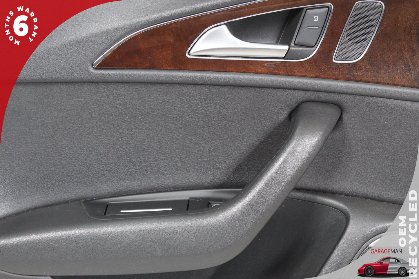 2012-2018 Audi A6 S6 Rear Left Side Interior Door Panel 4G0867221 OEM