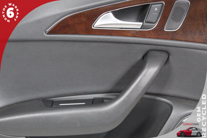 2012-2018 Audi A6 S6 Rear Left Side Interior Door Panel 4G0867221 OEM