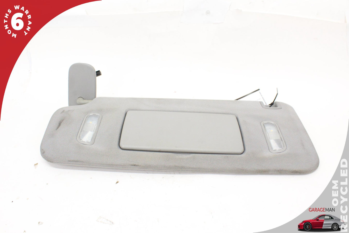 2014-2019 Chevrolet Silverado 1500 Front Left Side Sun Visor Gray 23459655 OEM
