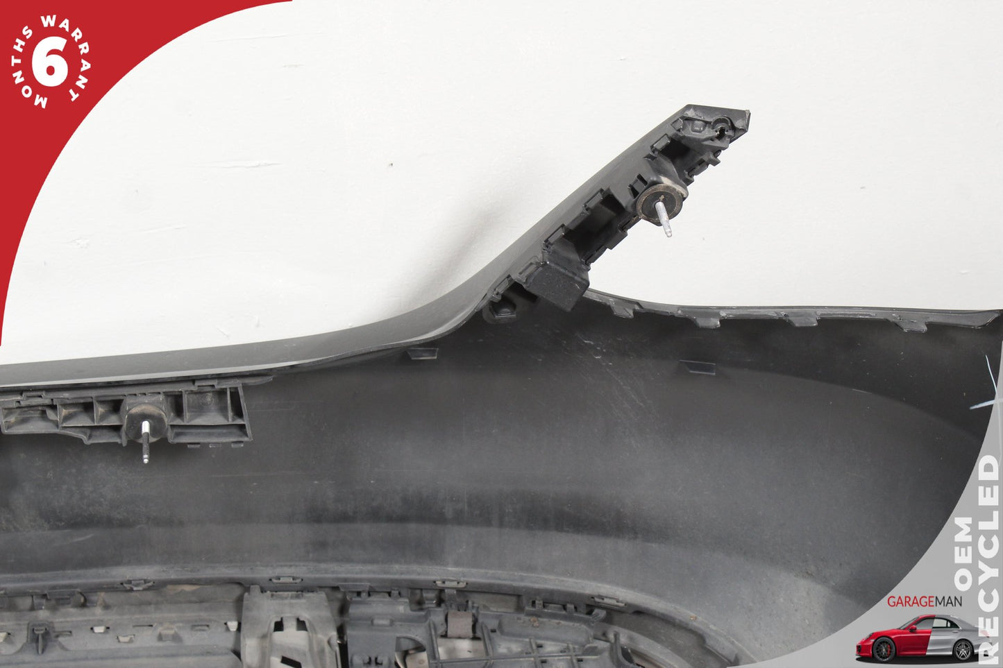 2015-2018 Mercedes W205 C300 Sedan Base Rear Bumper Cover Black 2058800347 OEM
