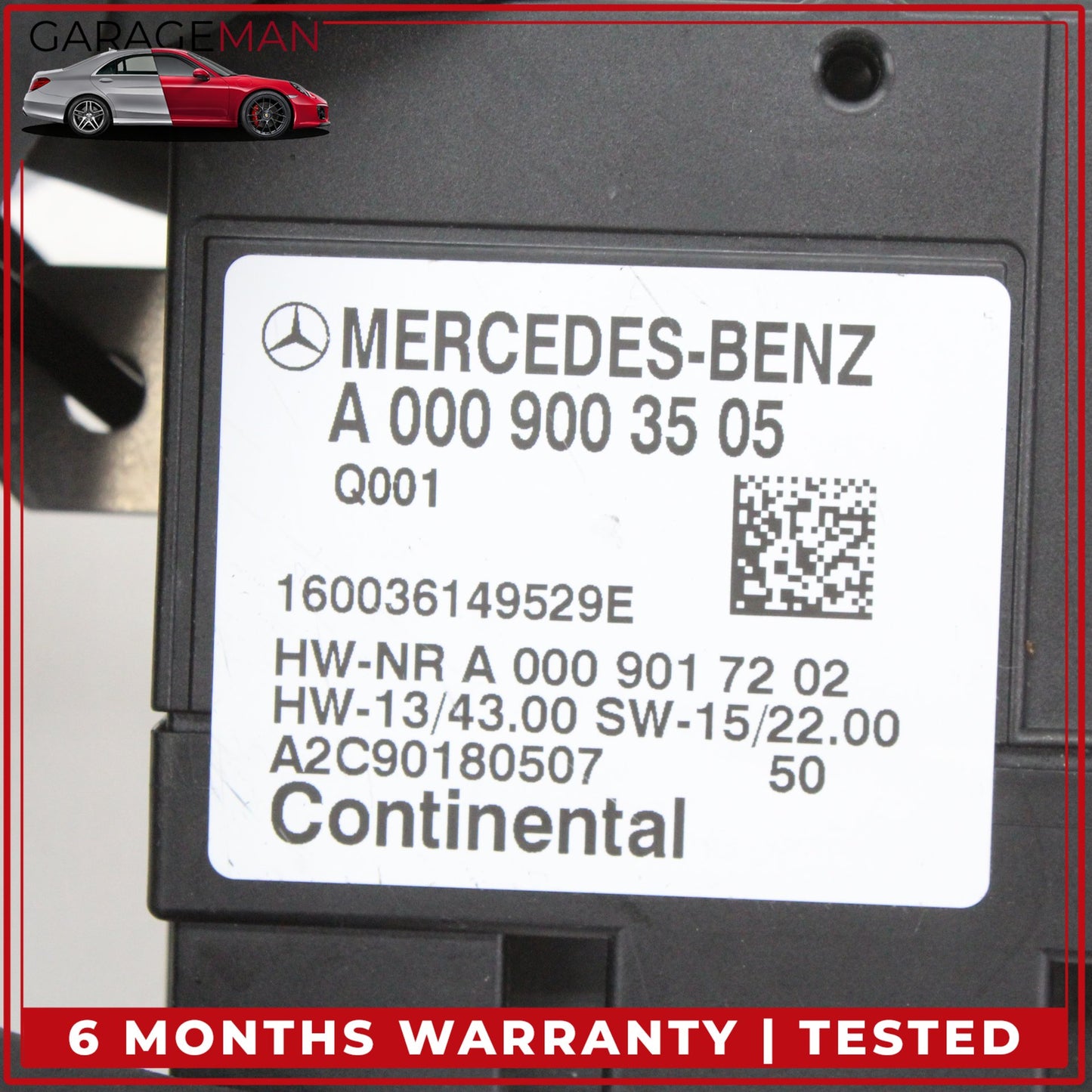 2015-2018 Mercedes W205 C300 Fuel Pump Control Module Unit 0009003505 OEM