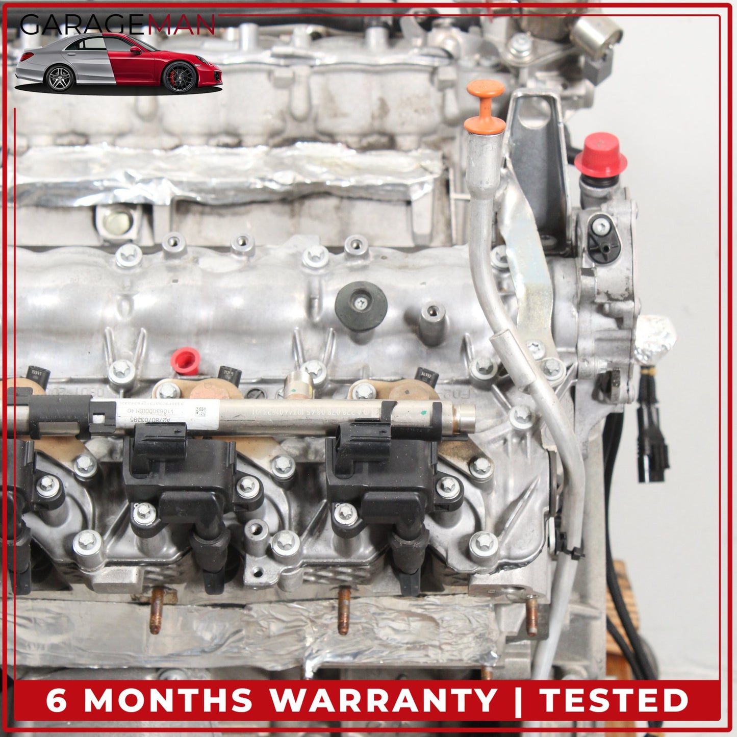 2007-2015 Mercedes W218 CLS63 E63 C63 AMG Engine Motor Assembly 156.983 OEM 112k