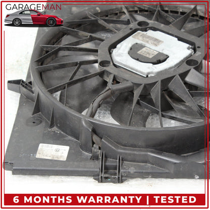 2007-2015 Audi Q7 SUV Engine Radiator Electric Cooling Dual Fan 7L0121207D OEM