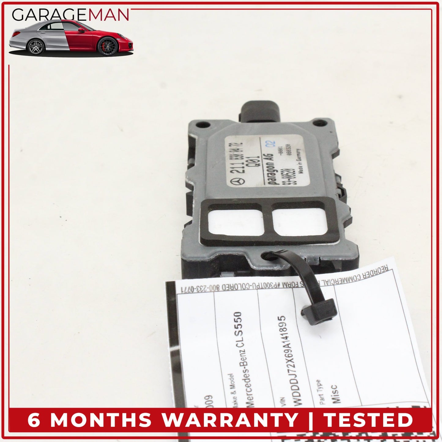 2000-2012 Mercedes W219 CLS550 Air Quality Sensor Module 2118300472 OEM
