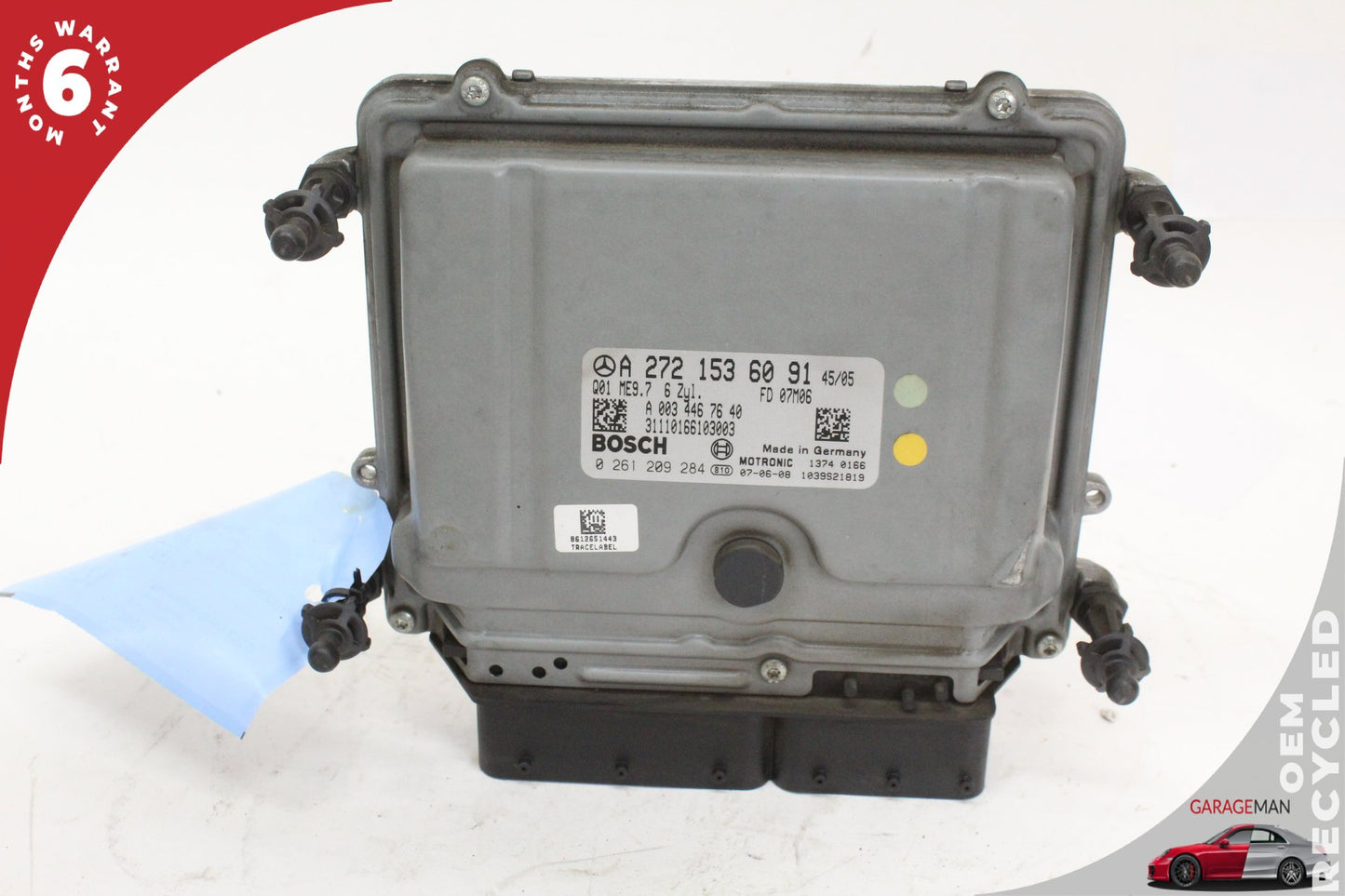 05-12 Mercedes W211 E350 SLK350 M272 ECU Engine Controller Module Unit Flashed