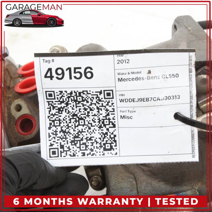 2011-2020 Mercedes W216 CL550 M278 Right Turbocharger Turbo Charger Manifold OEM
