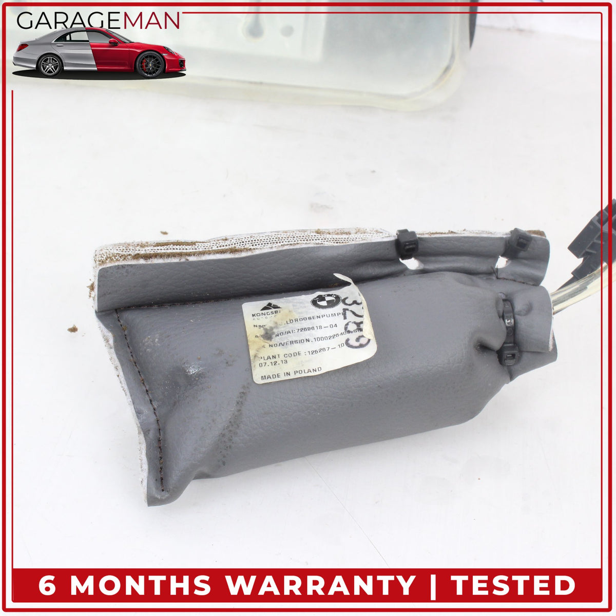 2012-2018 BMW 640i F12 Front Right Passenger Side Seat Lumbar Support Pad OEM