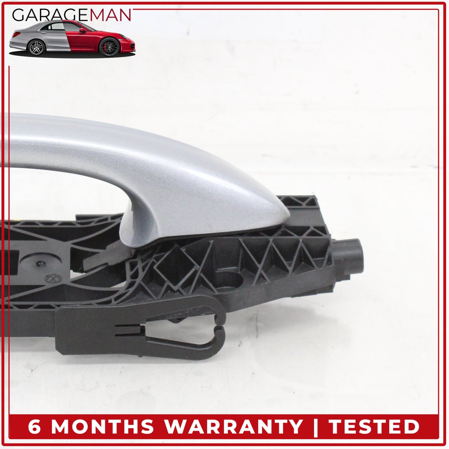 2019-2025 Audi Q3 Rear Right Side Exterior Door Handle Silver 8V0839885 OEM