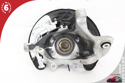 17-19 Mercedes-Benz E400 W213 AWD 3.0L Rear Left Spindle Knuckle Wheel Hub 2055467380