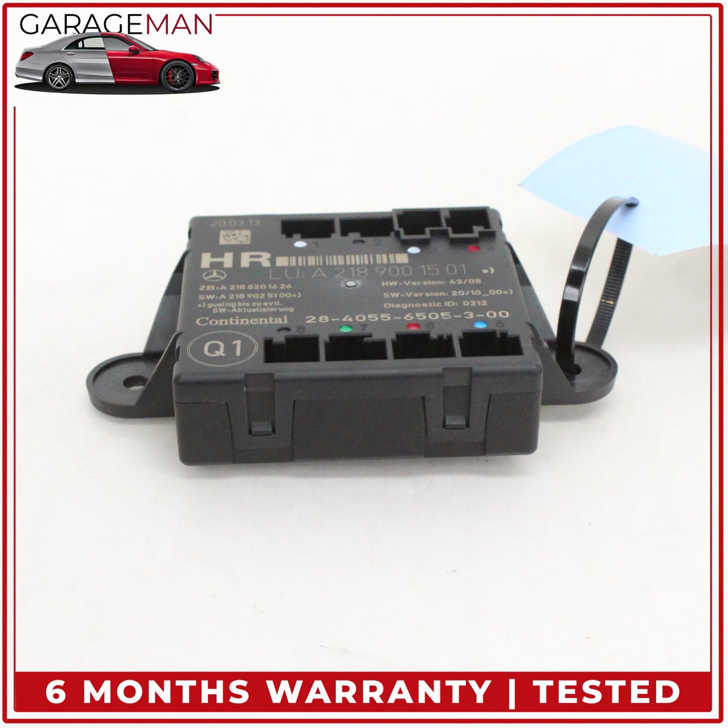 2008-2018 Mercedes-Benz CLS550 W218 Sedan Rear Right Passenger Side Door Control Module 2189001501 OEM