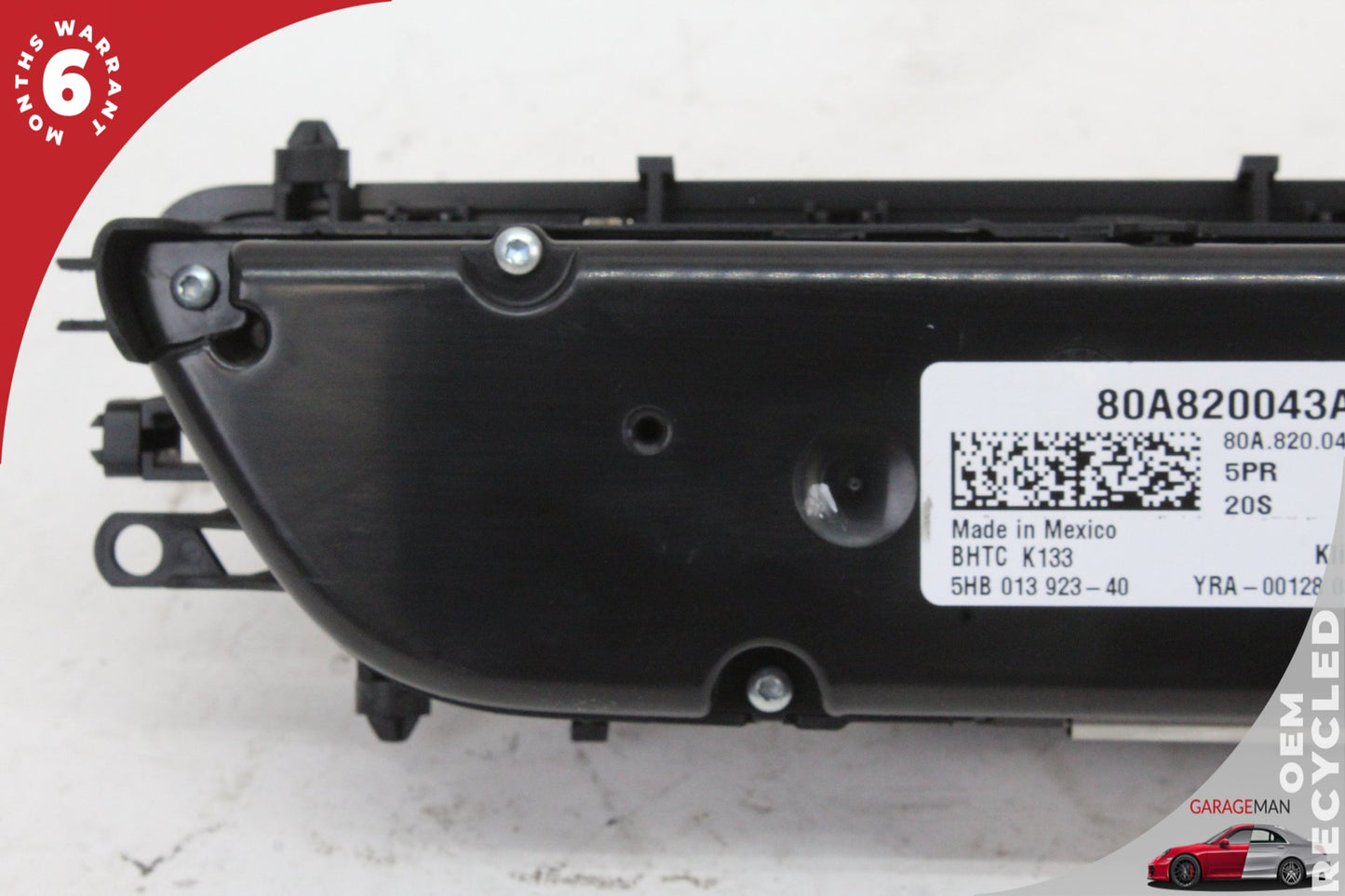 2018-2025 Audi Q5 AC Temperature Climate Control Switch Panel 80A820043AH OEM