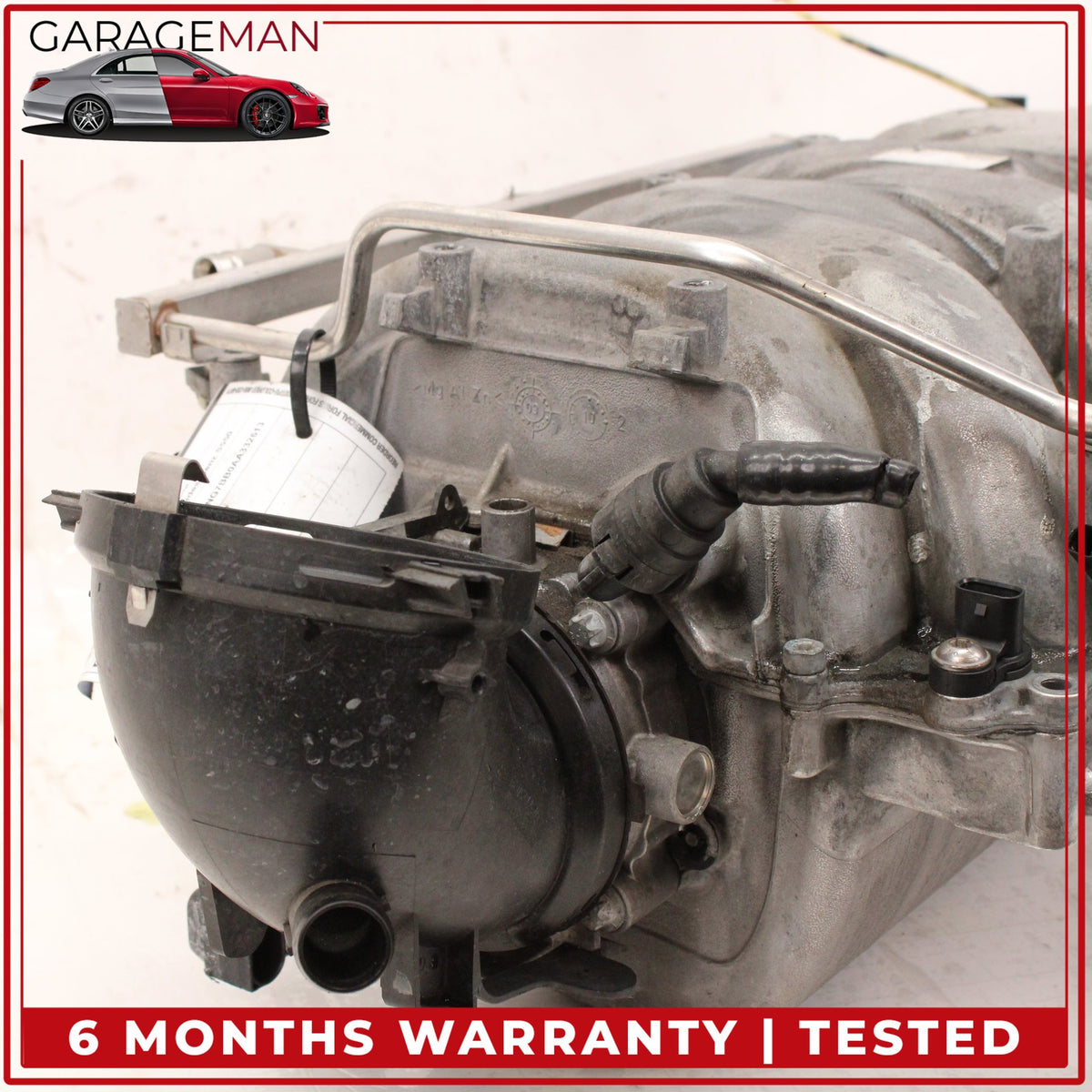 2007-2012 Mercedes W221 S550 Engine Air Intake Manifold w/ Throttle Body OEM