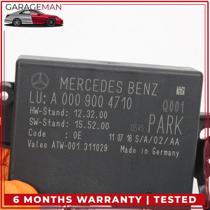 2015-2017 Mercedes W222 S550e Parking Assist Control Module Unit 0009004710 OEM