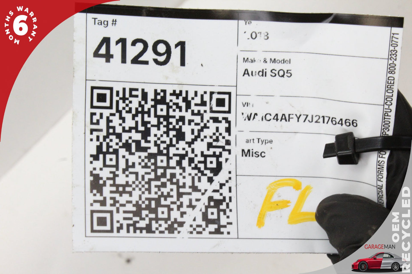 2017-2024 Audi SQ5 A4 A5 Q5 S4 Front Left Side Door Lock Actuator 8X1837015C OEM