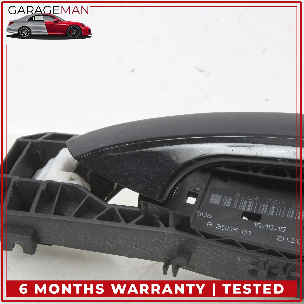 2015-2020 Mercedes X156 GLA250 Rear Right Side Exterior Door Handle Black OEM