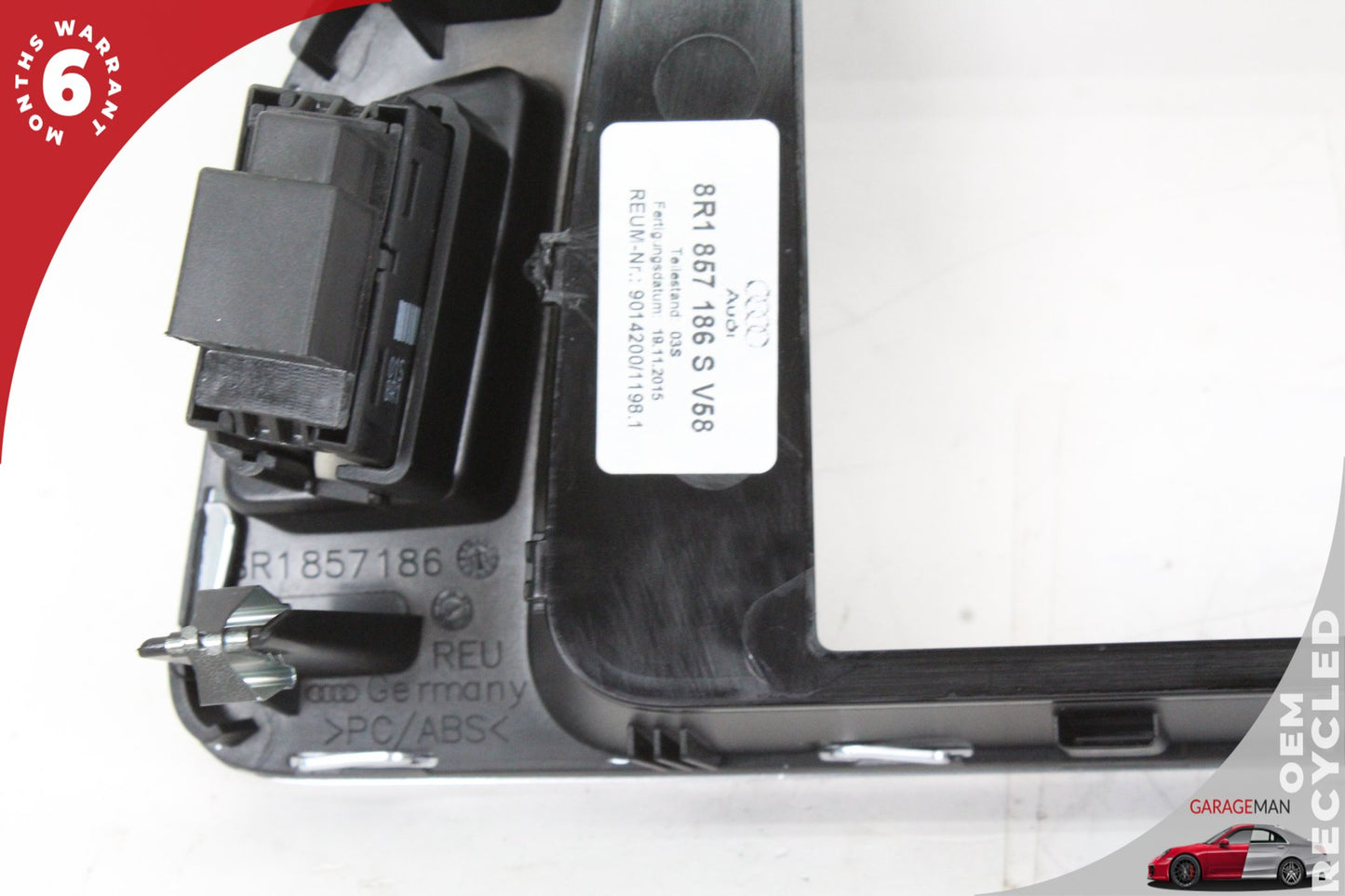 2009-2017 Audi SQ5 Dash Dashboard Center Display Screen Bezel Trim Cover OEM