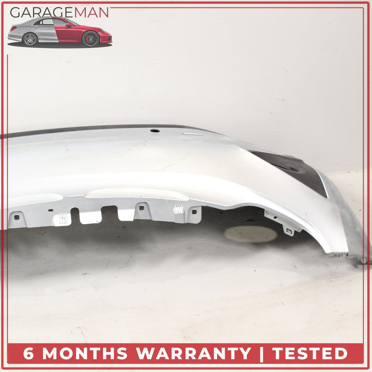 2014-2017 BMW i3 I01 Sedan Front Bumper Cover Assembly 7376739 Silver Metallic