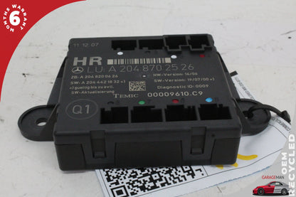 08-14 Mercedes-Benz C300 W204 Right Rear Door Control Module 2048702526 OEM