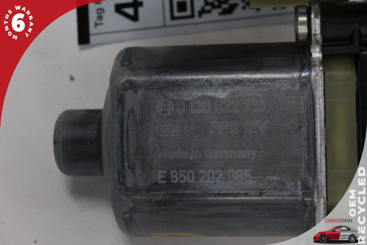 2015-2020 Audi A3 S3 Rear Left Driver Side Window Regulator Motor 5Q0959801 OEM