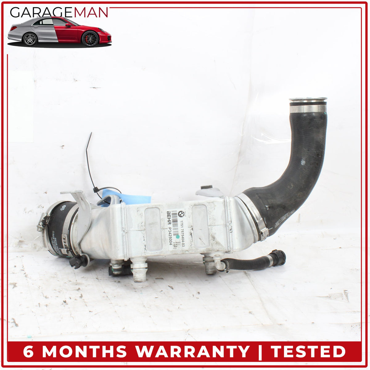2008-2019 BMW 650i 550i X5 Left and Right Side Turbocharger Intercooler Set OEM